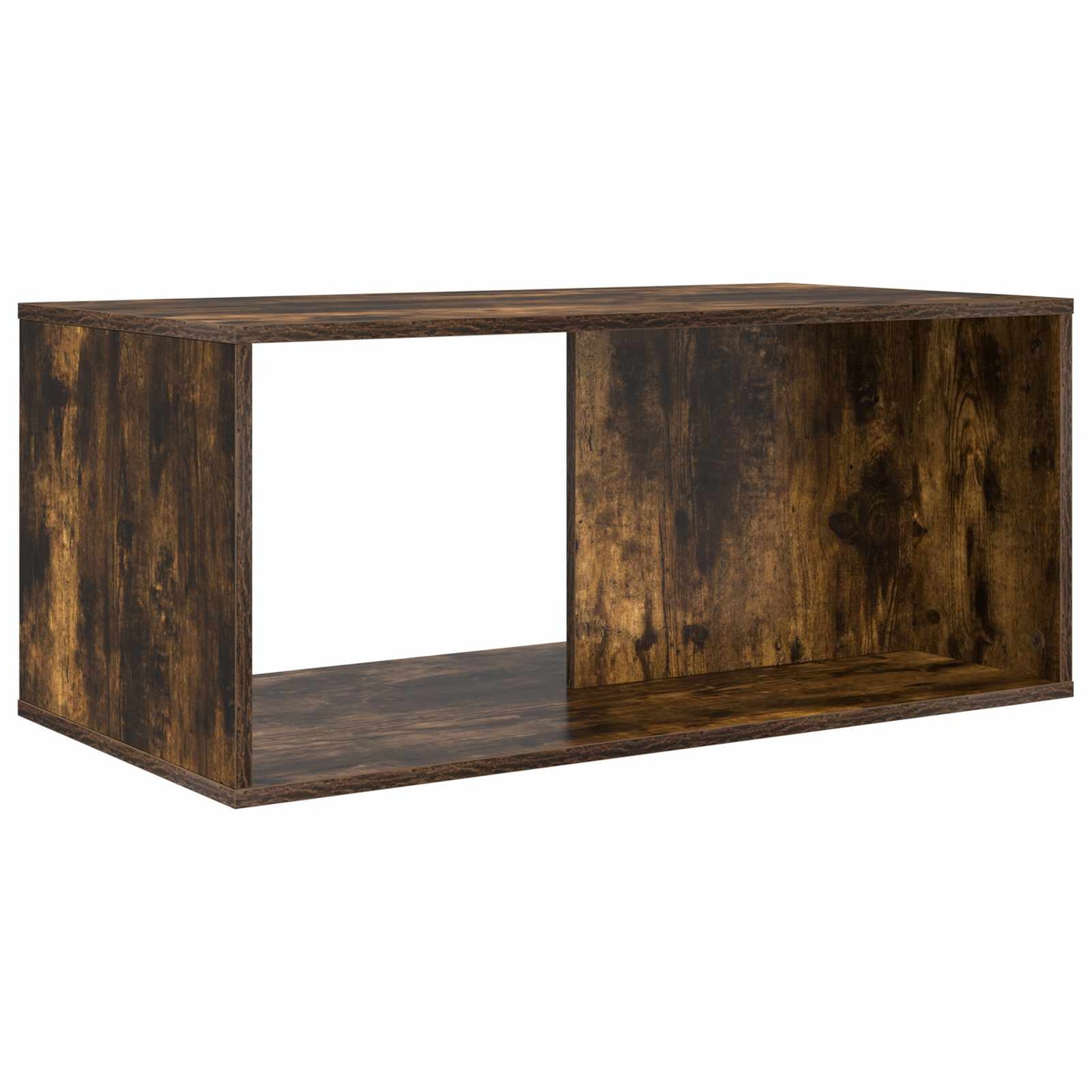 Kaffebord Sæt 2 stk. Røget eg 90 x 48 x 40 cm Konstrueret træ