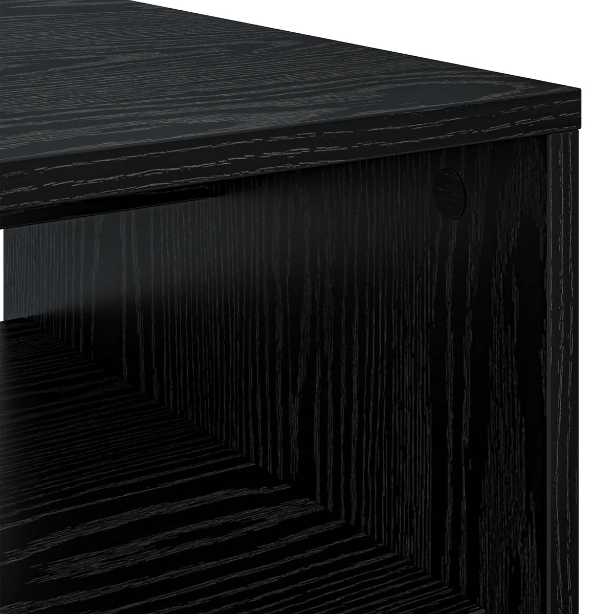 Sofabord Sort eg 60 x 50 x 40 cm Konstrueret træ