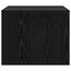 Sofabord Sort eg 60 x 50 x 40 cm Konstrueret træ
