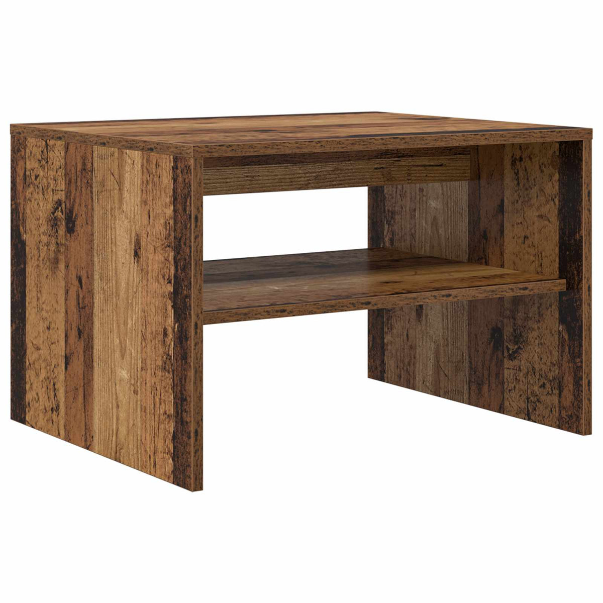 Sofabord Gammelt træ 60 x 50 x 40 cm Konstrueret træ