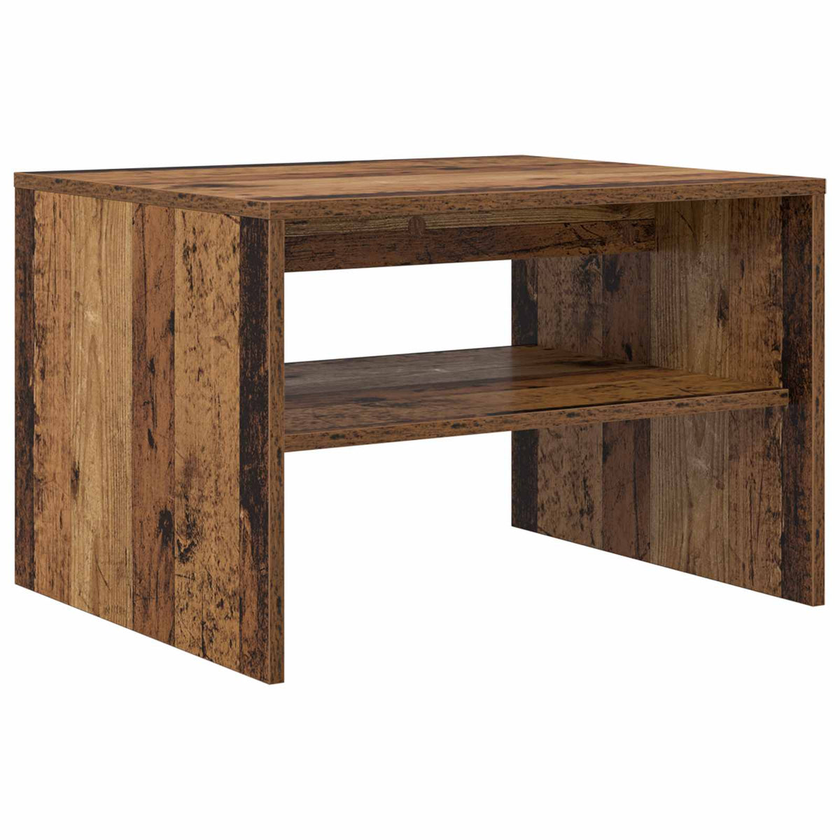 Sofabord Gammelt træ 60 x 50 x 40 cm Konstrueret træ