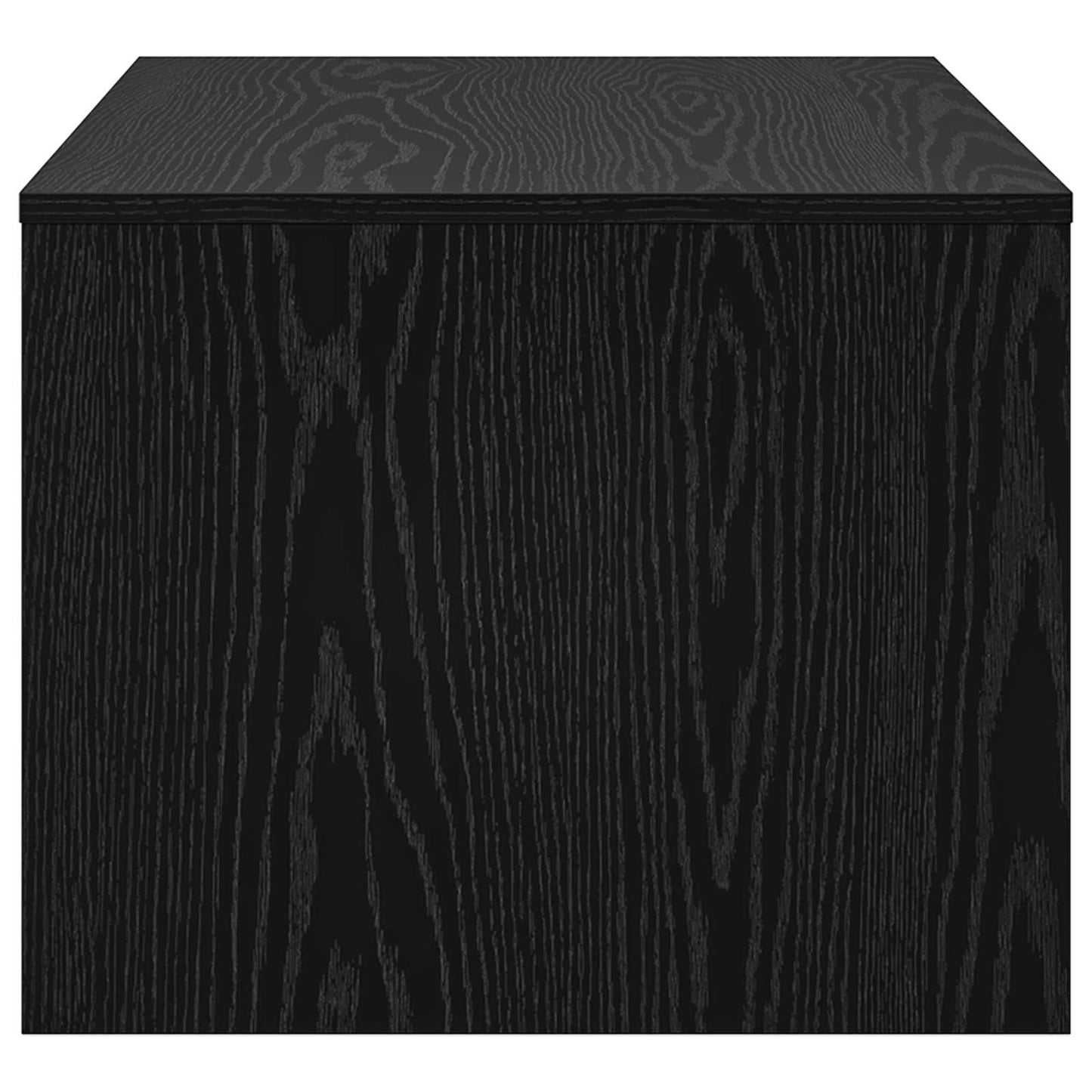 Sofabord Sort eg 80 x 50 x 40 cm Konstrueret træ