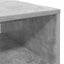 Sofabord Beton Grå 80 x 50 x 40 cm Konstrueret træ