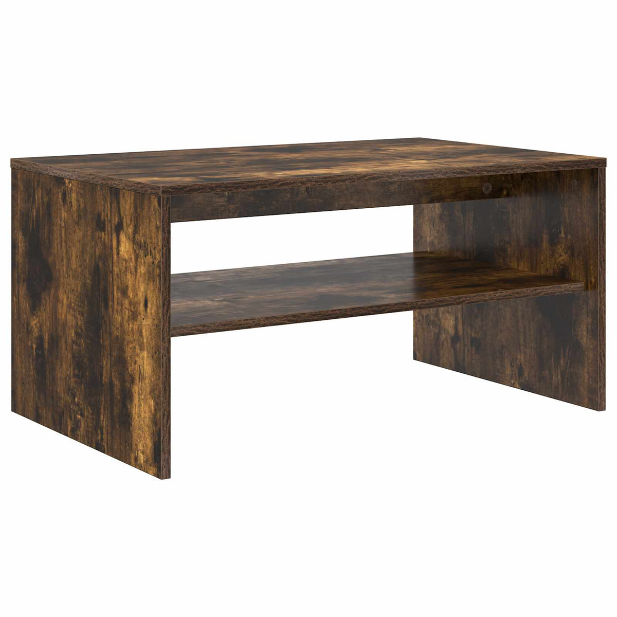Sofabord Røget eg 80 x 50 x 40 cm Konstrueret træ