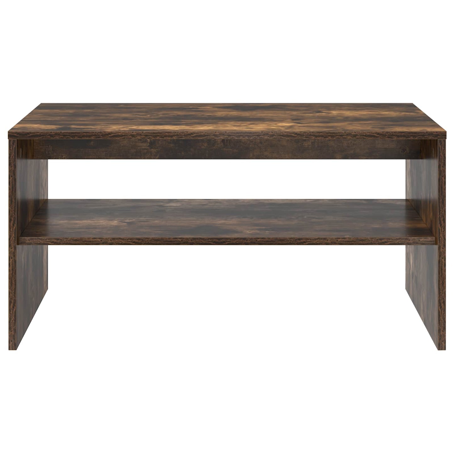 Sofabord Røget eg 80 x 50 x 40 cm Konstrueret træ