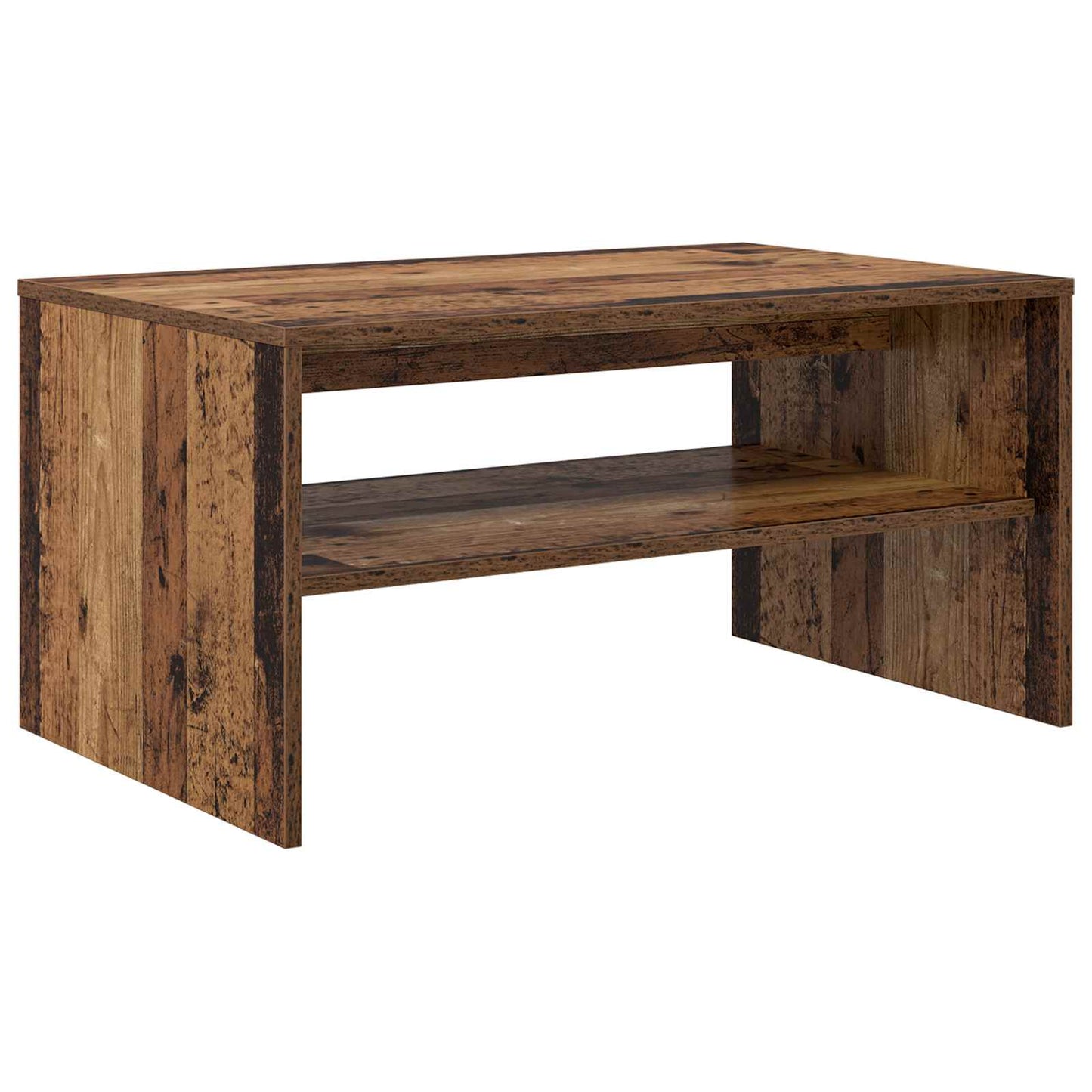 Sofabord Gammelt træ 80 x 50 x 40 cm Konstrueret træ