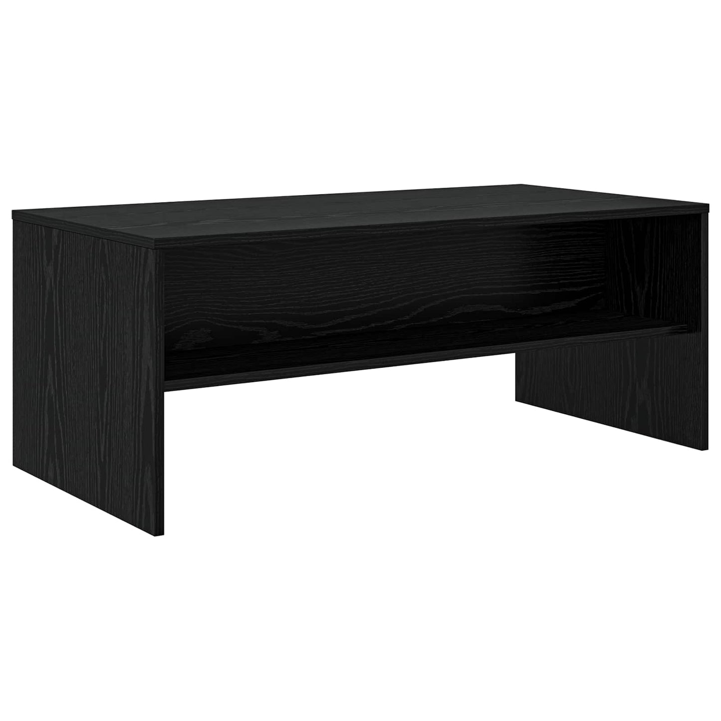 Sofabord Sort eg 100 x 50 x 40 cm Konstrueret træ