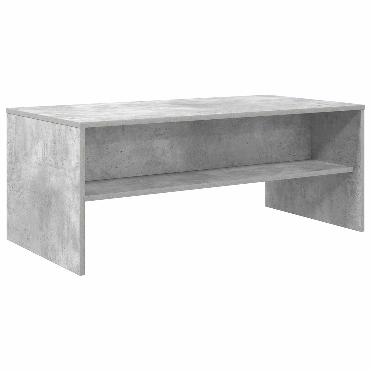 Sofabord Beton Grå 100 x 50 x 40 cm Konstrueret træ