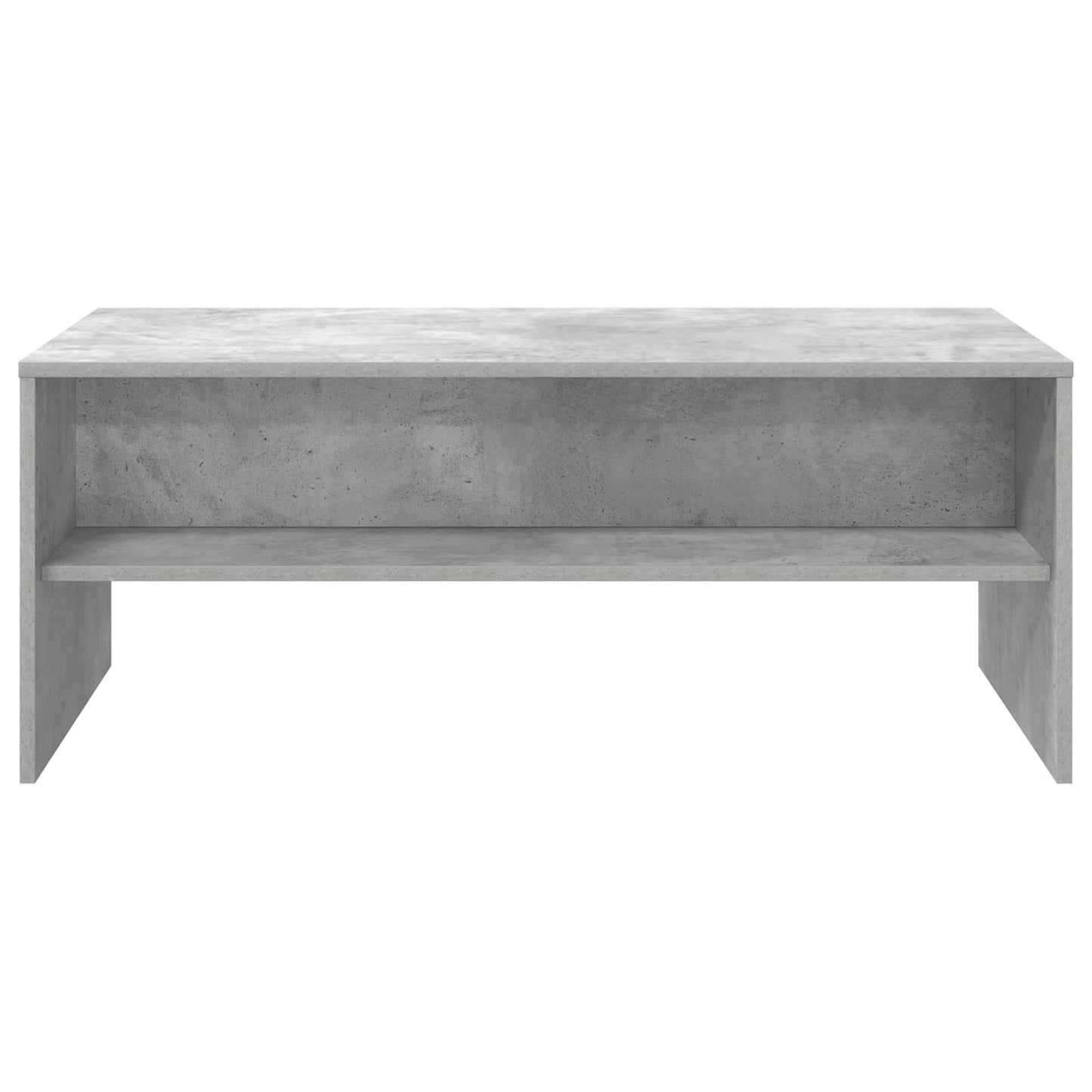 Sofabord Beton Grå 100 x 50 x 40 cm Konstrueret træ