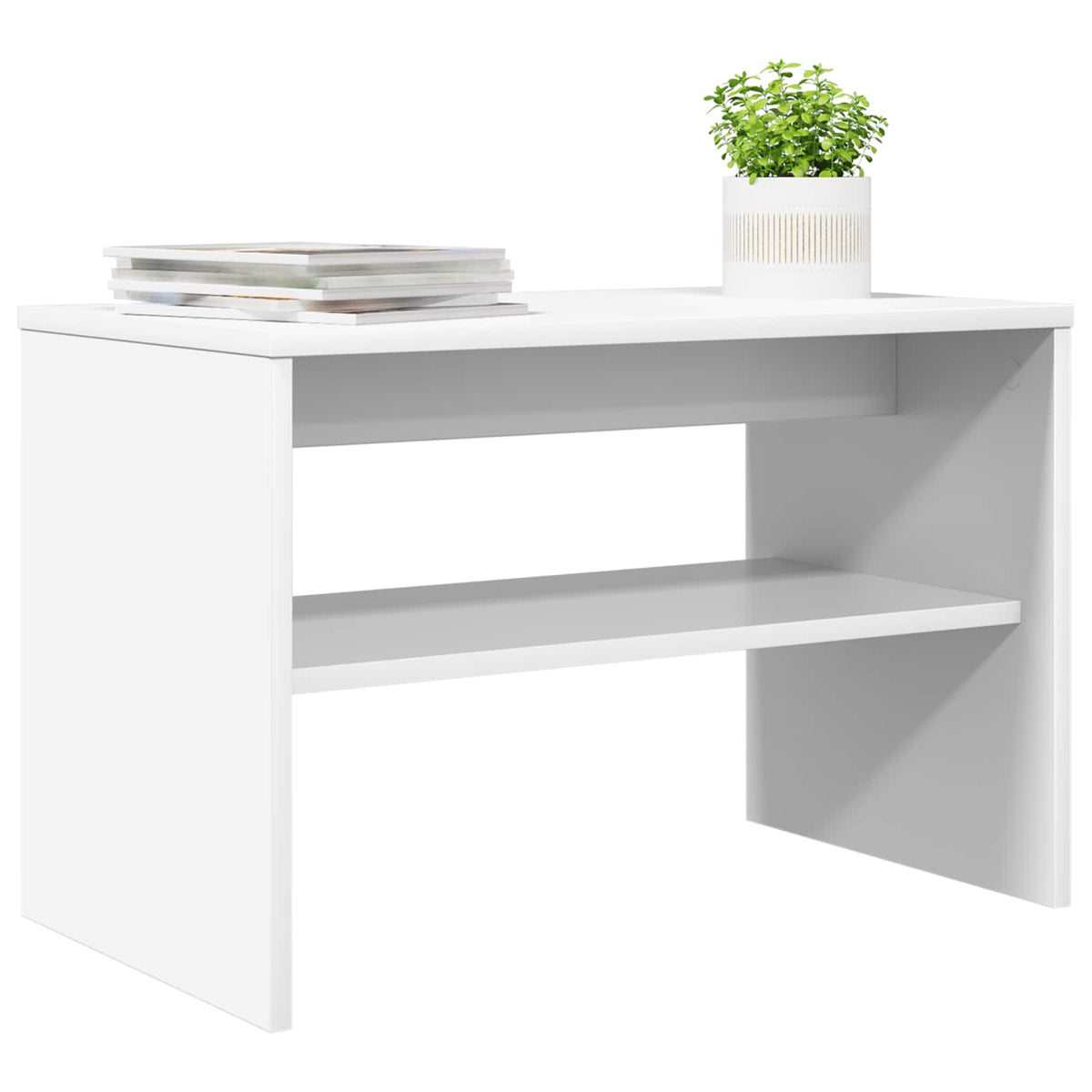 TV-skab 60 x 35 x 40 cm Hvid Konstrueret træ