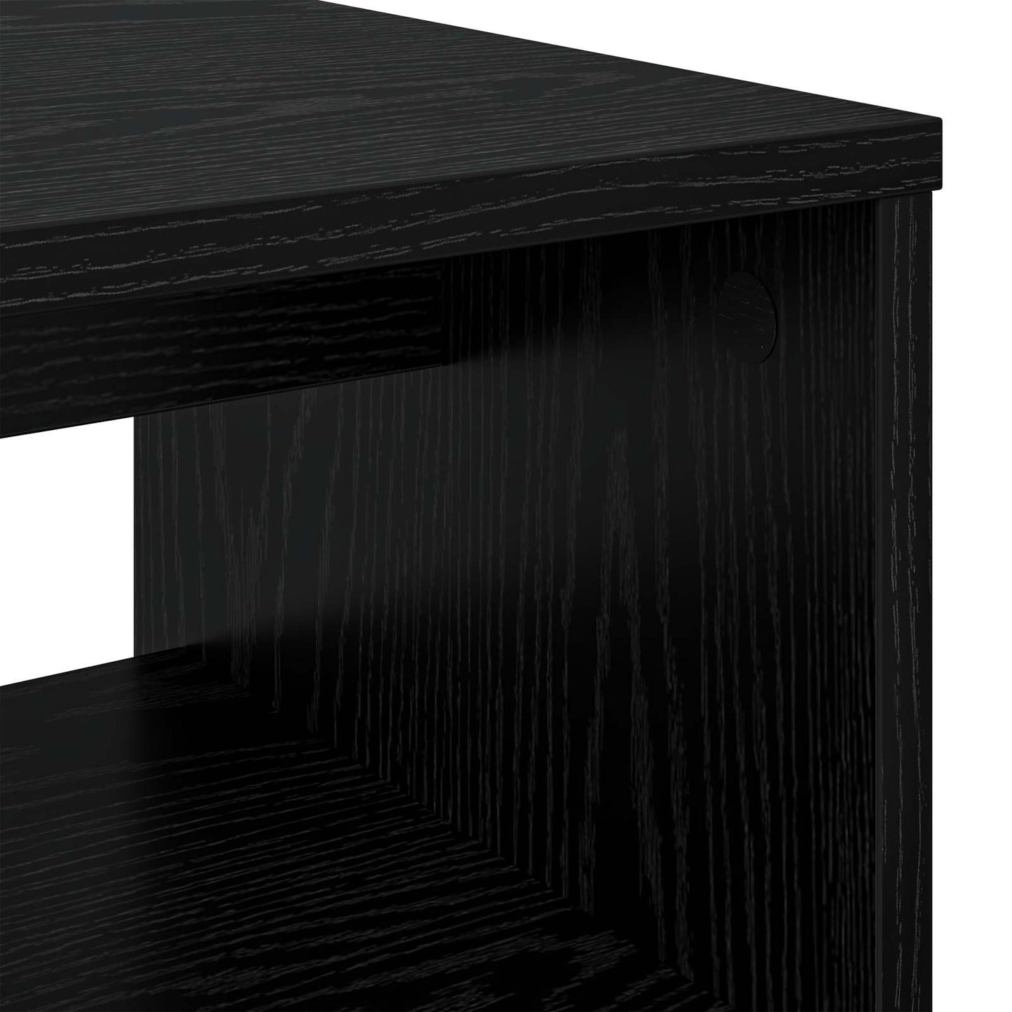 TV-skab 60 x 35 x 40 cm Sort eg Konstrueret træ