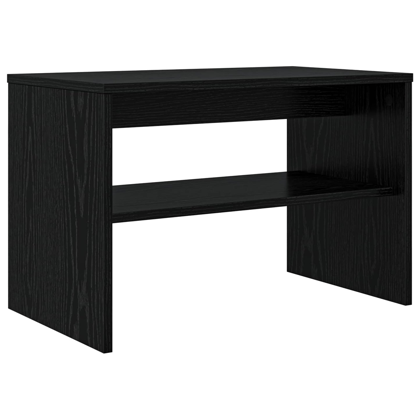 TV-skab 60 x 35 x 40 cm Sort eg Konstrueret træ