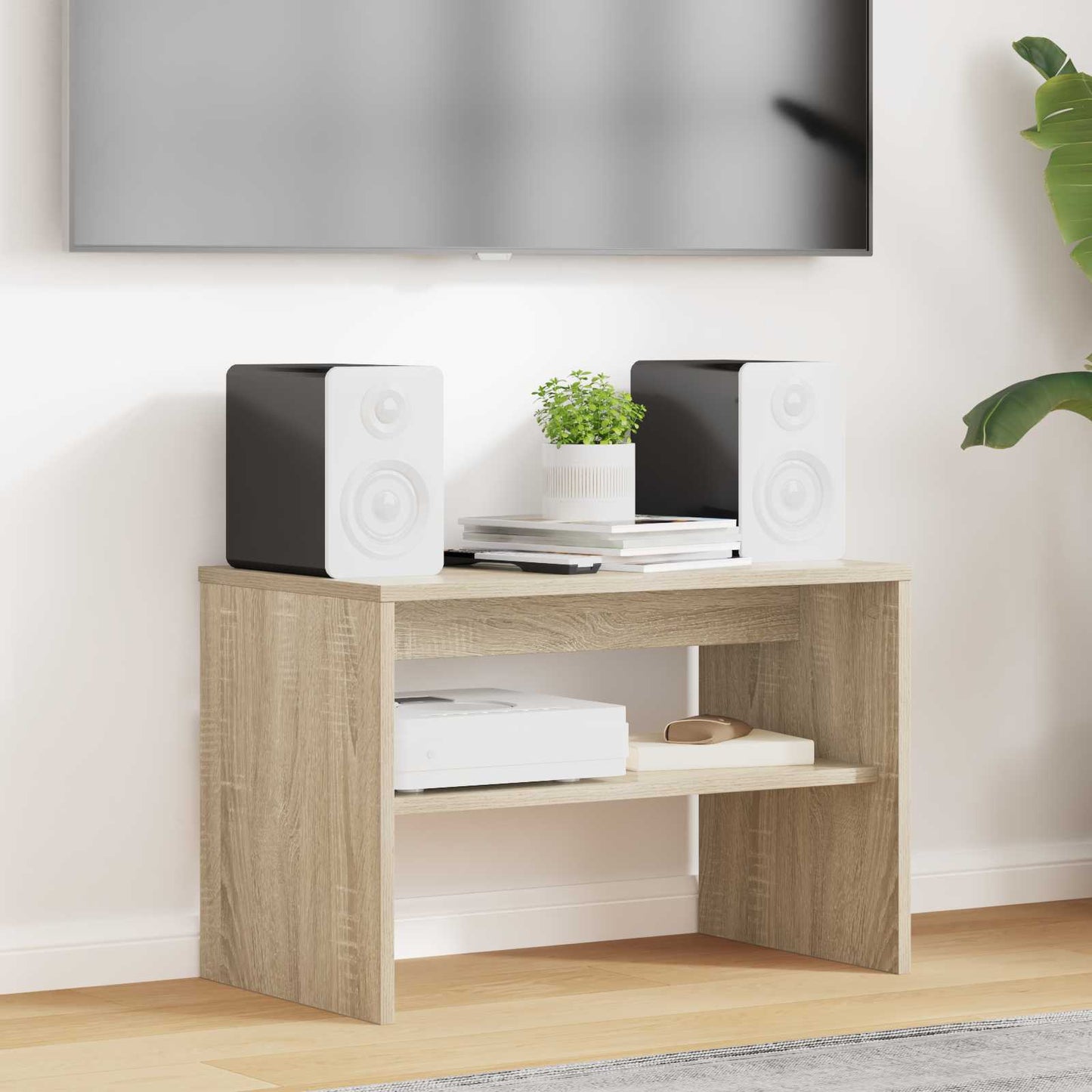 TV-skab 60 x 35 x 40 cm Sonoma eg Konstrueret træ