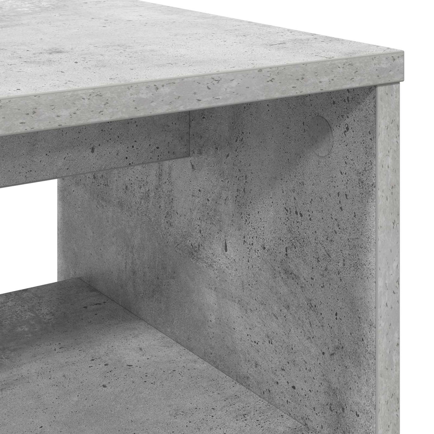 TV-skab 60 x 35 x 40 cm Beton Grå Konstrueret træ