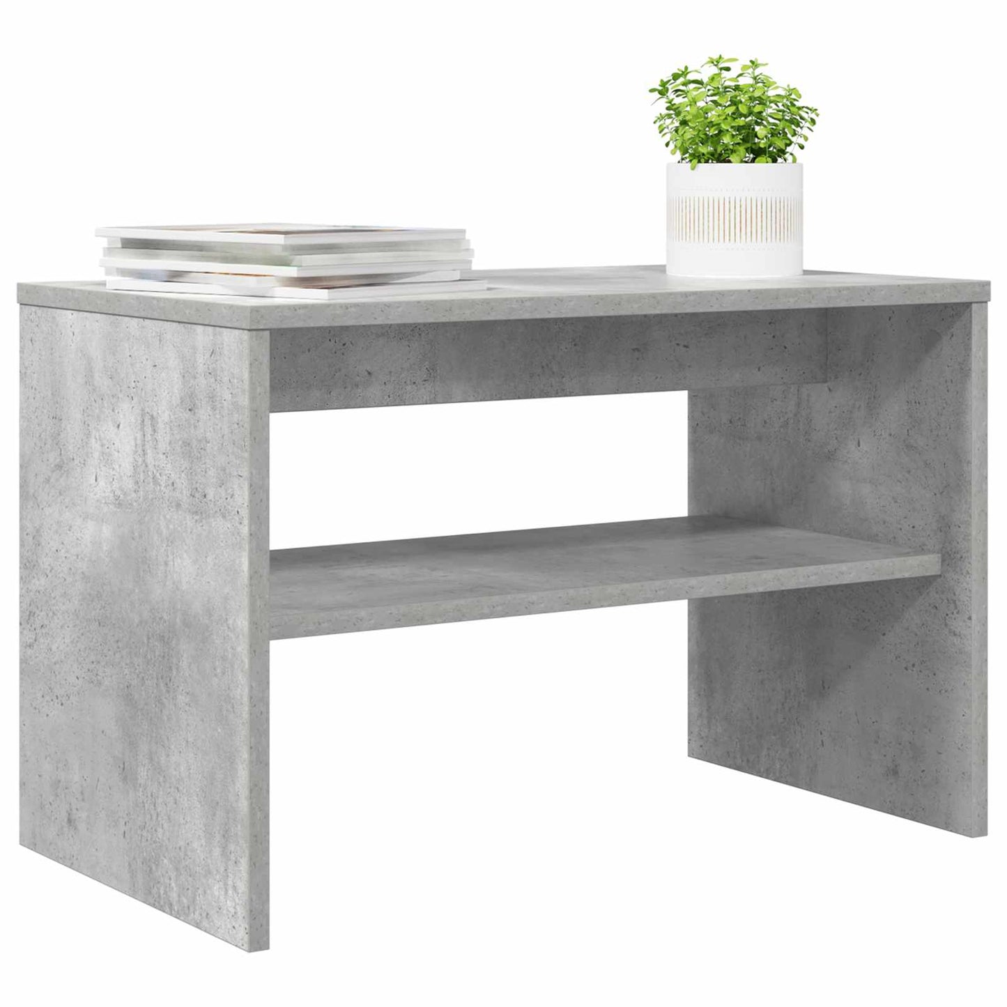 TV-skab 60 x 35 x 40 cm Beton Grå Konstrueret træ