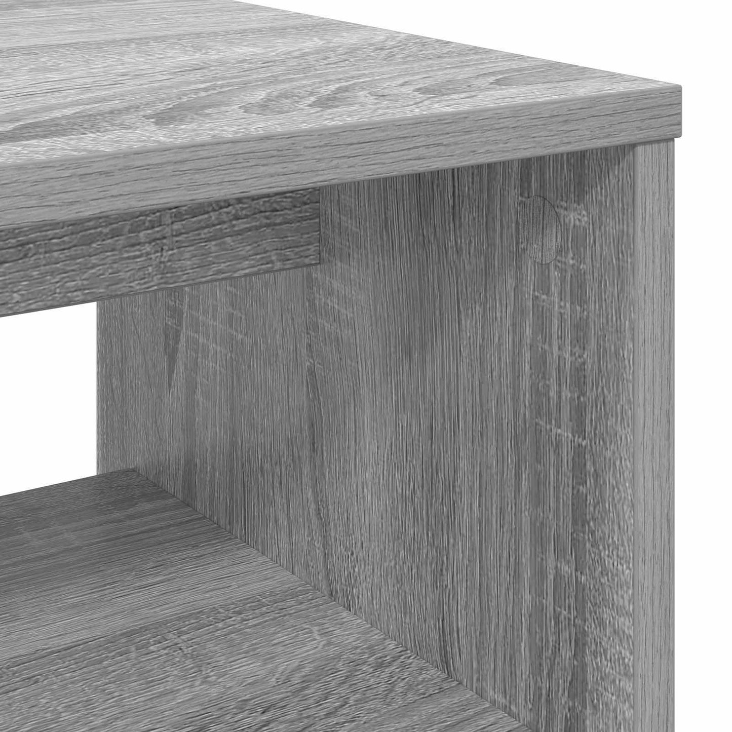 TV-skab 60 x 35 x 40 cm Grå Sonoma Konstrueret træ