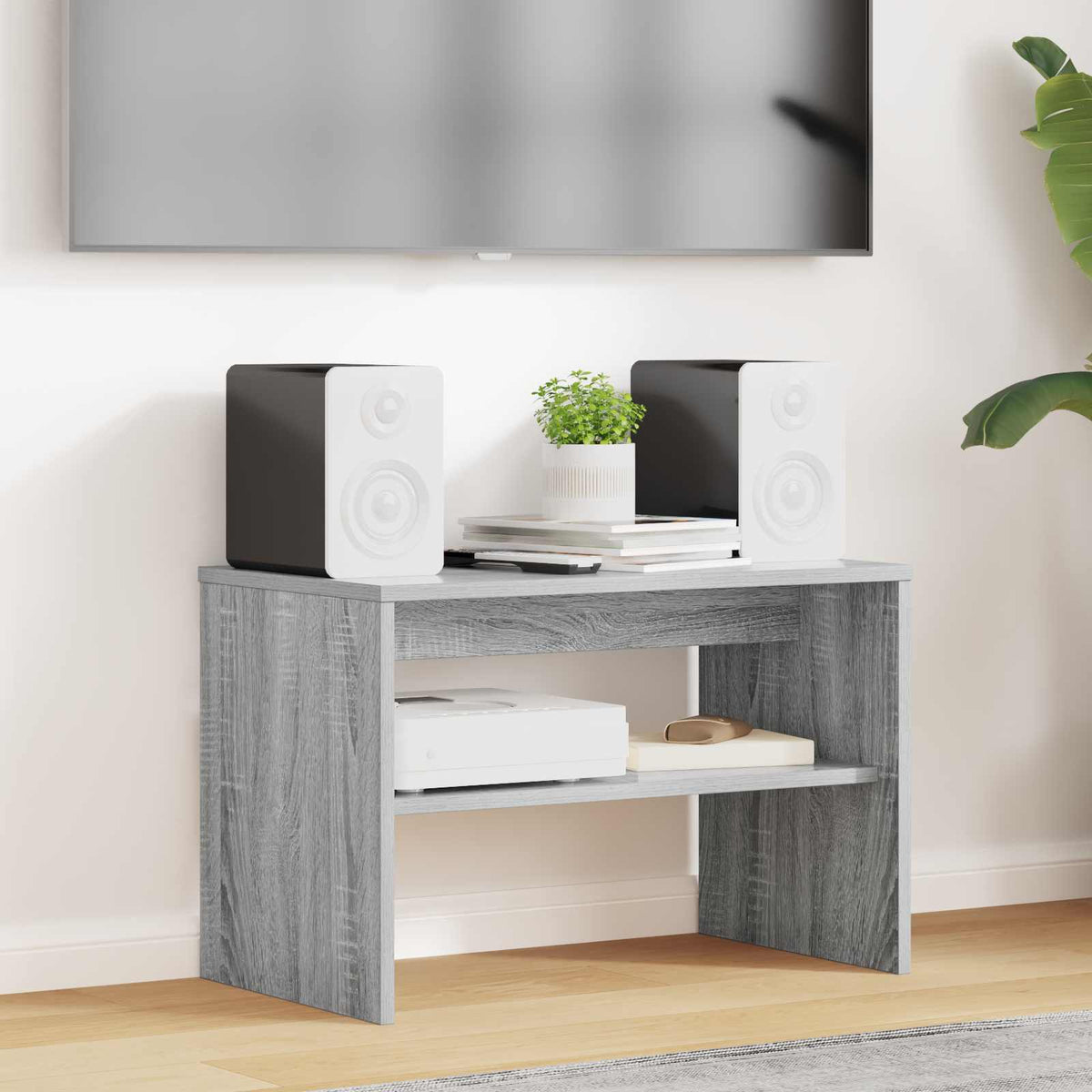 TV-skab 60 x 35 x 40 cm Grå Sonoma Konstrueret træ