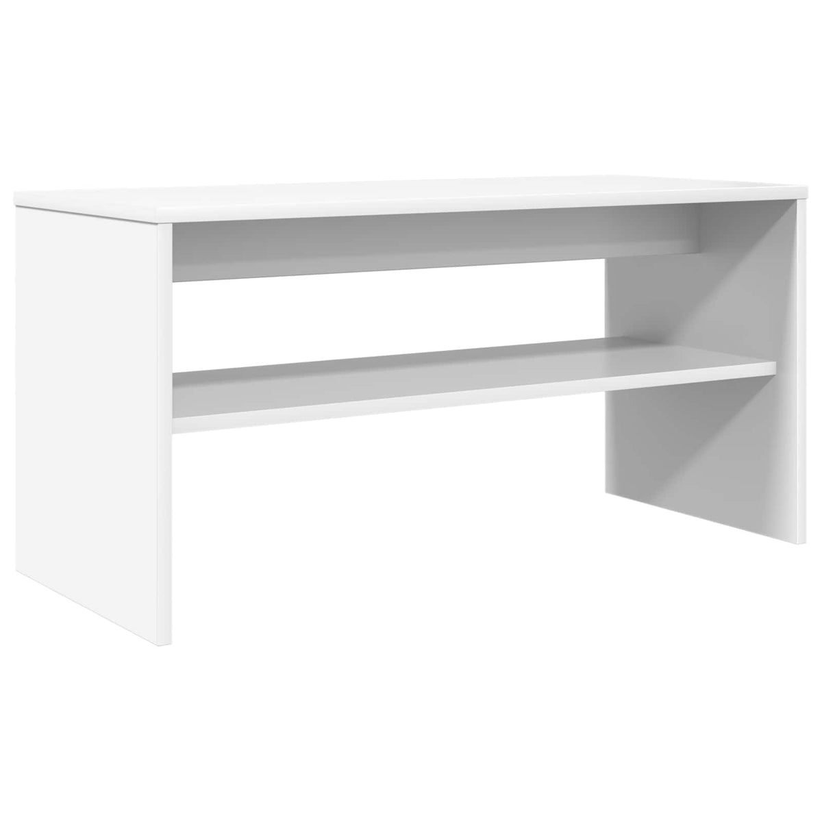 TV-skab 80 x 35 x 40 cm Hvid Konstrueret træ