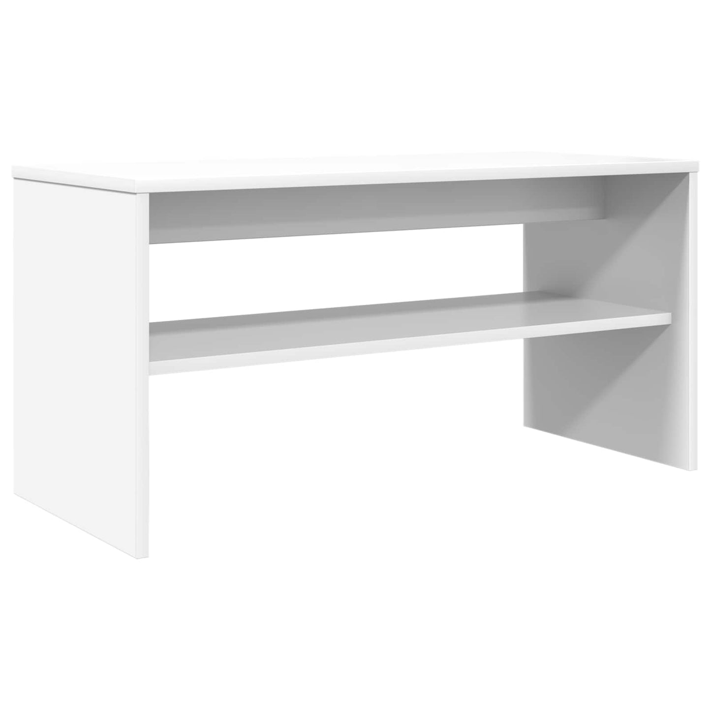 TV-skab 80 x 35 x 40 cm Hvid Konstrueret træ
