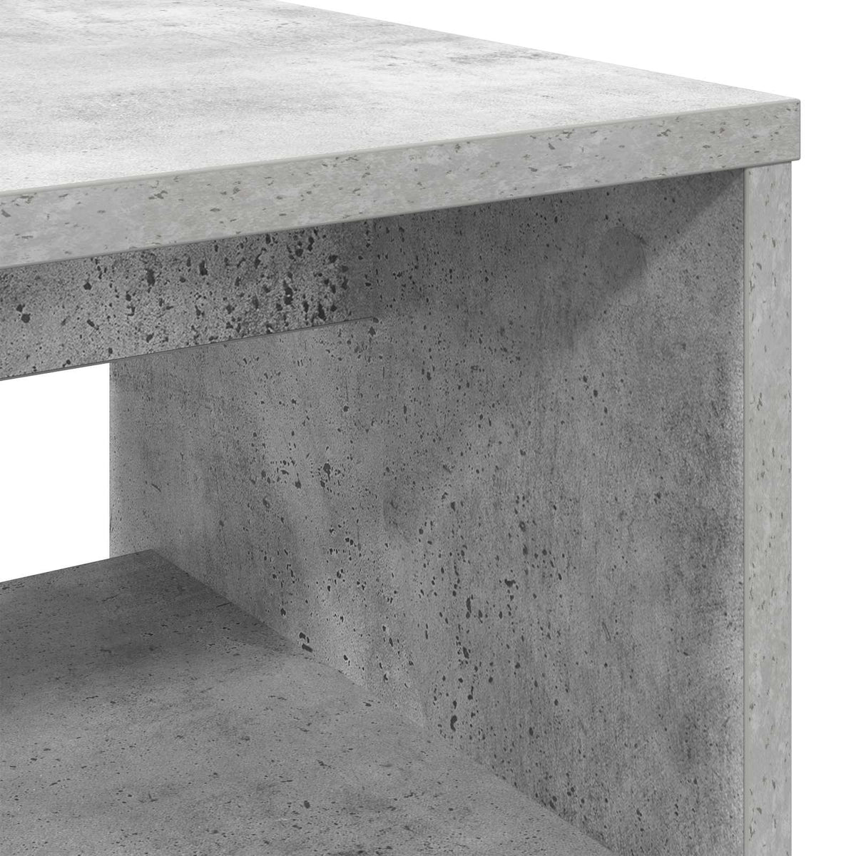 TV-skab 80 x 35 x 40 cm Beton Grå Konstrueret træ