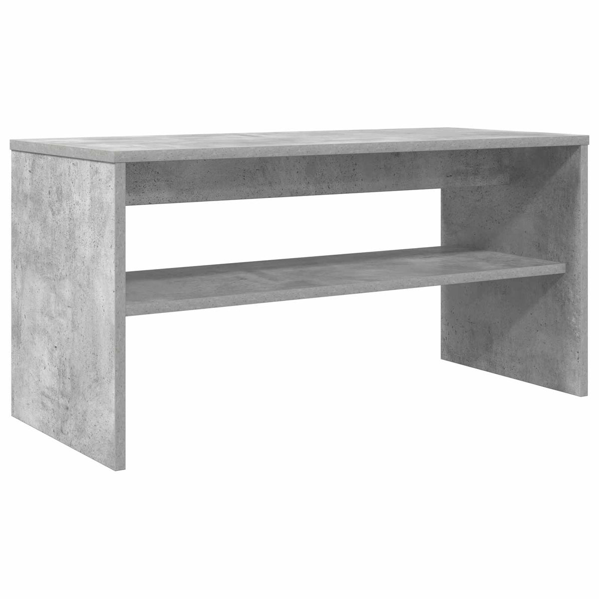 TV-skab 80 x 35 x 40 cm Beton Grå Konstrueret træ