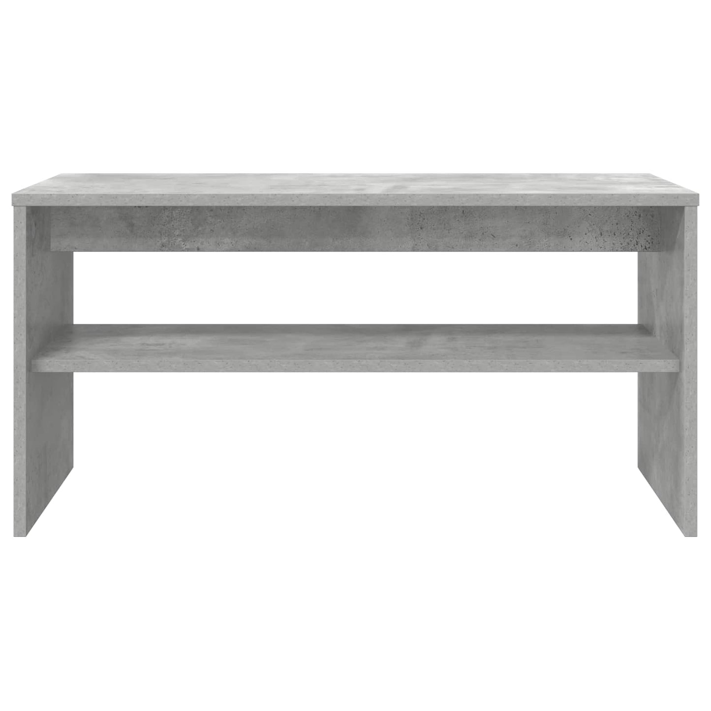 TV-skab 80 x 35 x 40 cm Beton Grå Konstrueret træ