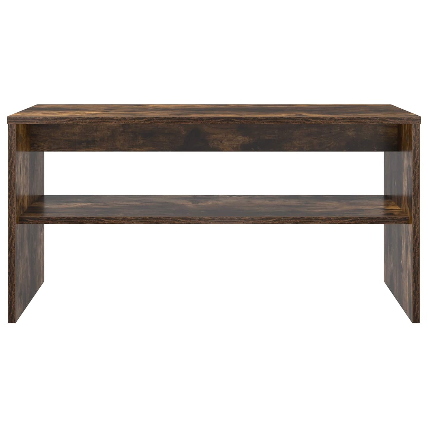 TV-skab 80 x 35 x 40 cm Røget eg Konstrueret træ