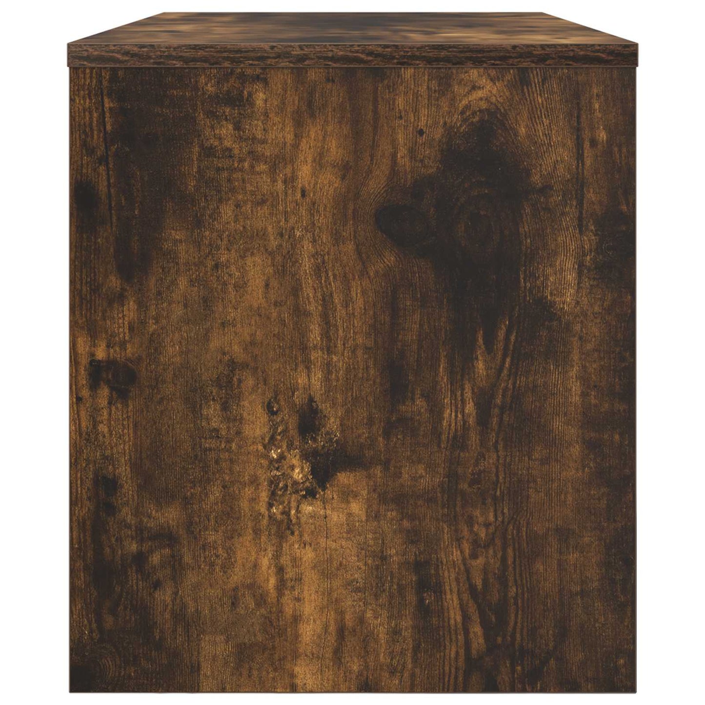 TV-skab 80 x 35 x 40 cm Røget eg Konstrueret træ