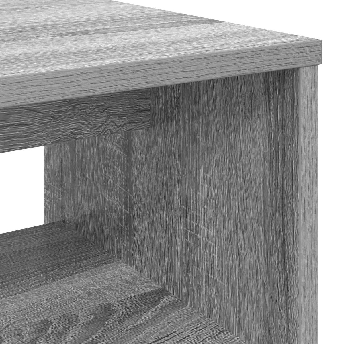 TV-skab 80 x 35 x 40 cm Grå Sonoma Konstrueret træ