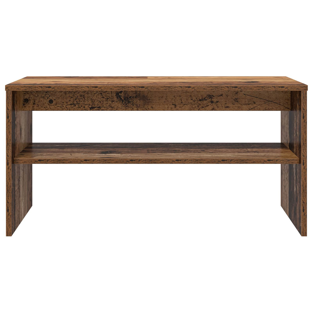 TV-skab 80 x 35 x 40 cm Gammelt træ Konstrueret træ