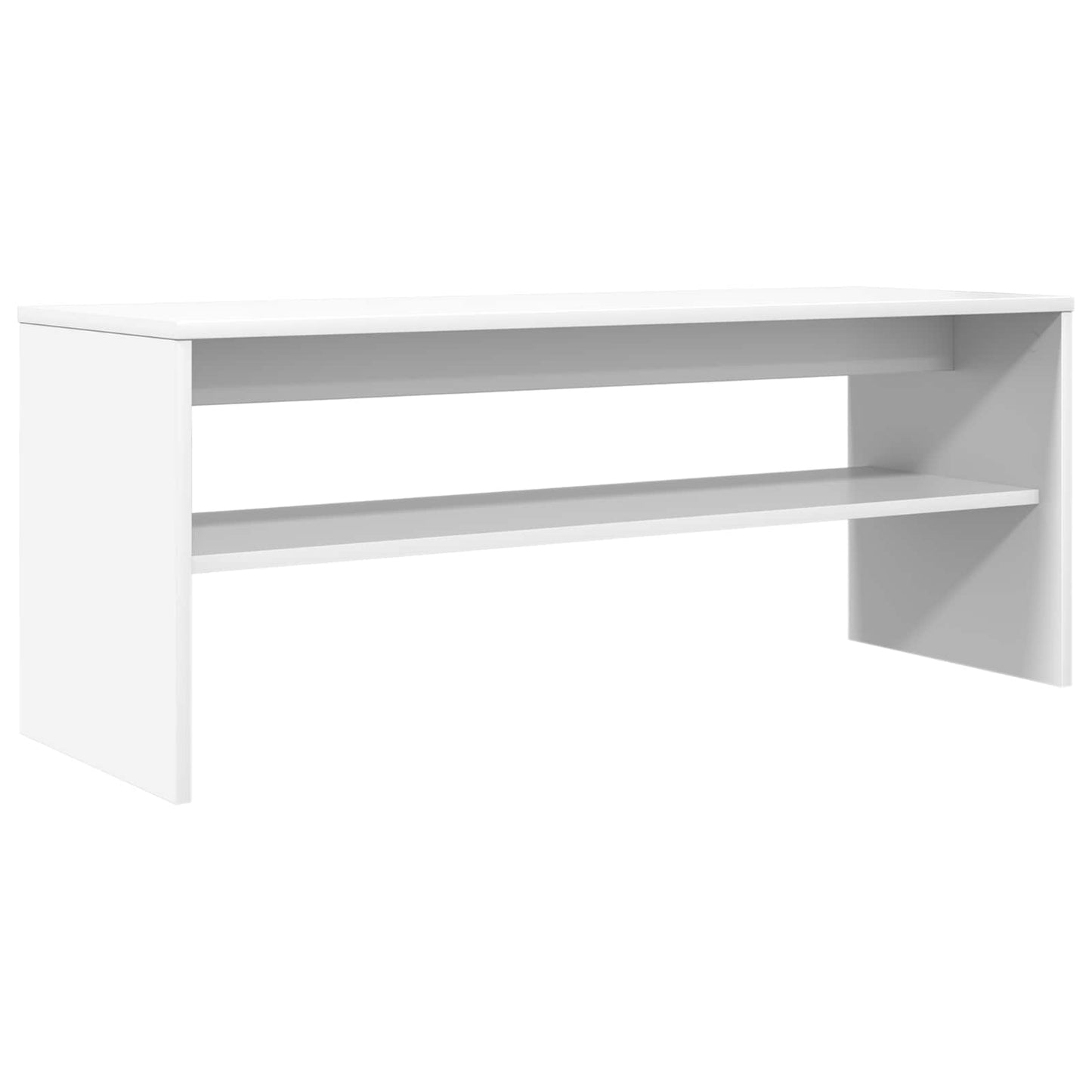 TV-skab 100 x 35 x 40 cm Hvid Konstrueret træ
