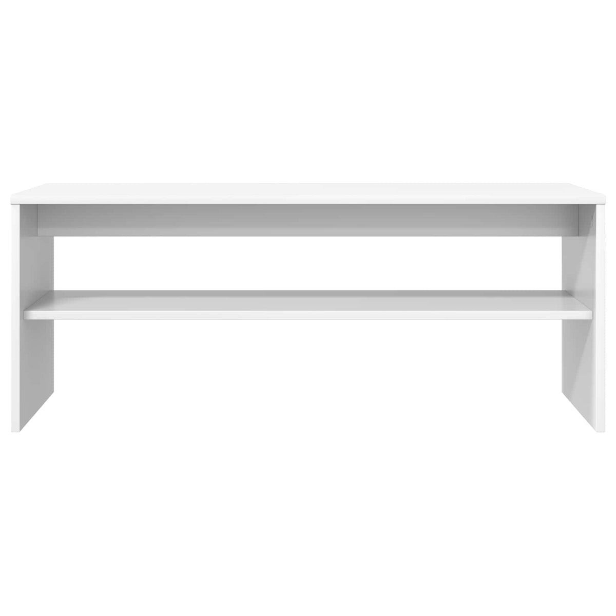 TV-skab 100 x 35 x 40 cm Hvid Konstrueret træ