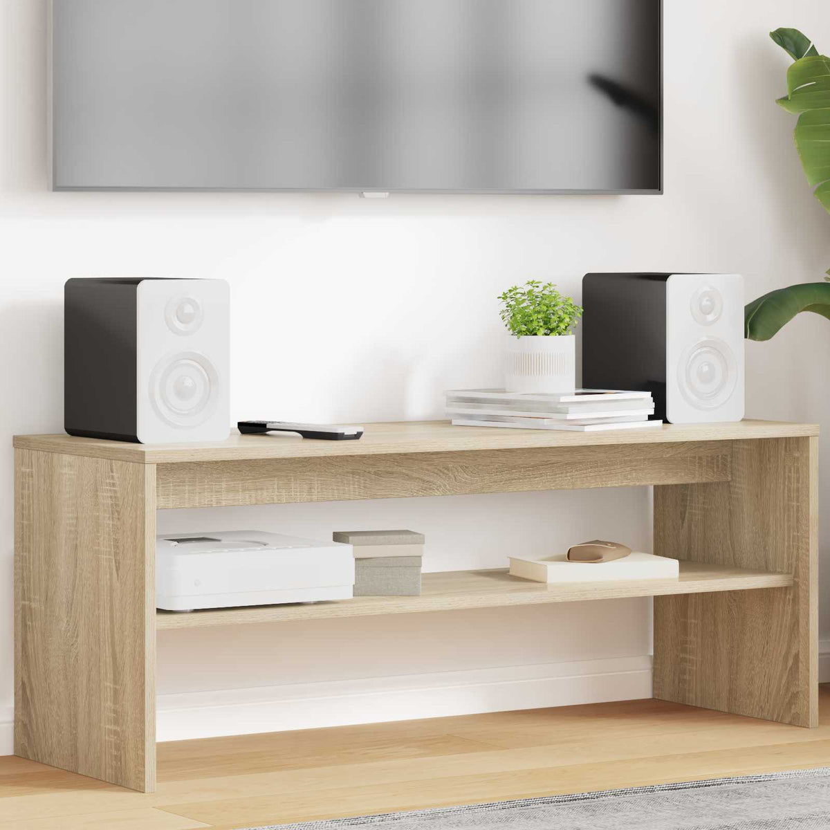 TV-skab 100 x 35 x 40 cm Sonoma eg Konstrueret træ