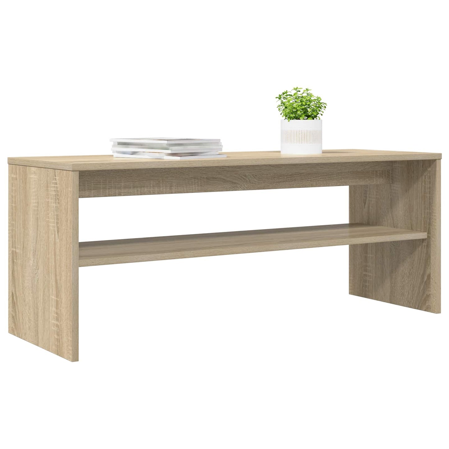TV-skab 100 x 35 x 40 cm Sonoma eg Konstrueret træ