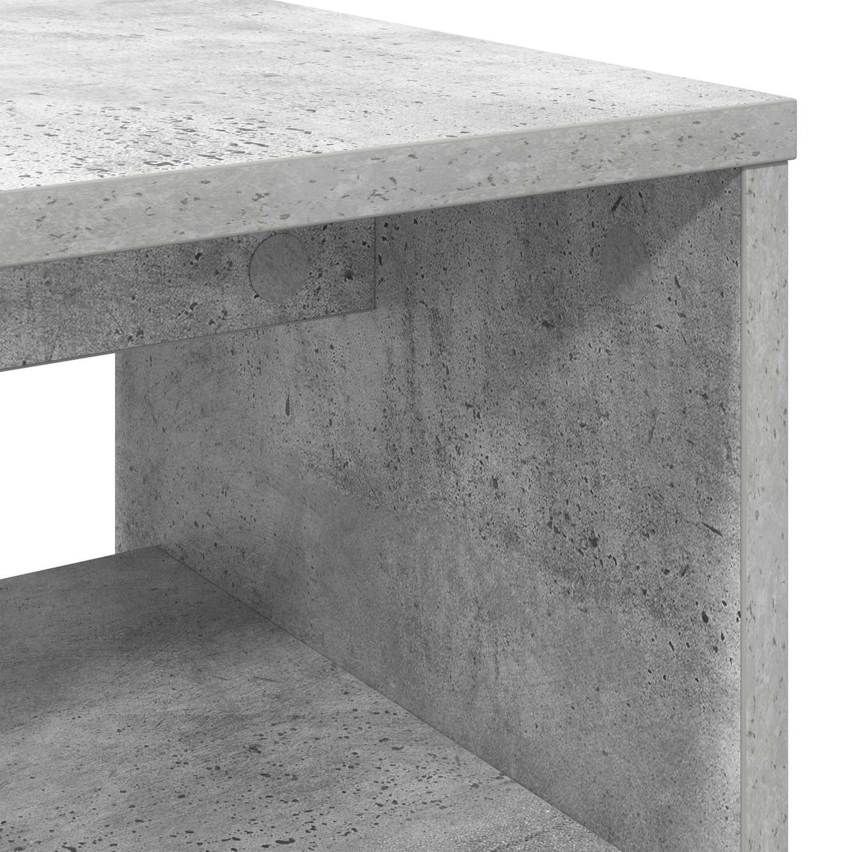 TV-skab 100 x 35 x 40 cm Beton Grå Konstrueret træ