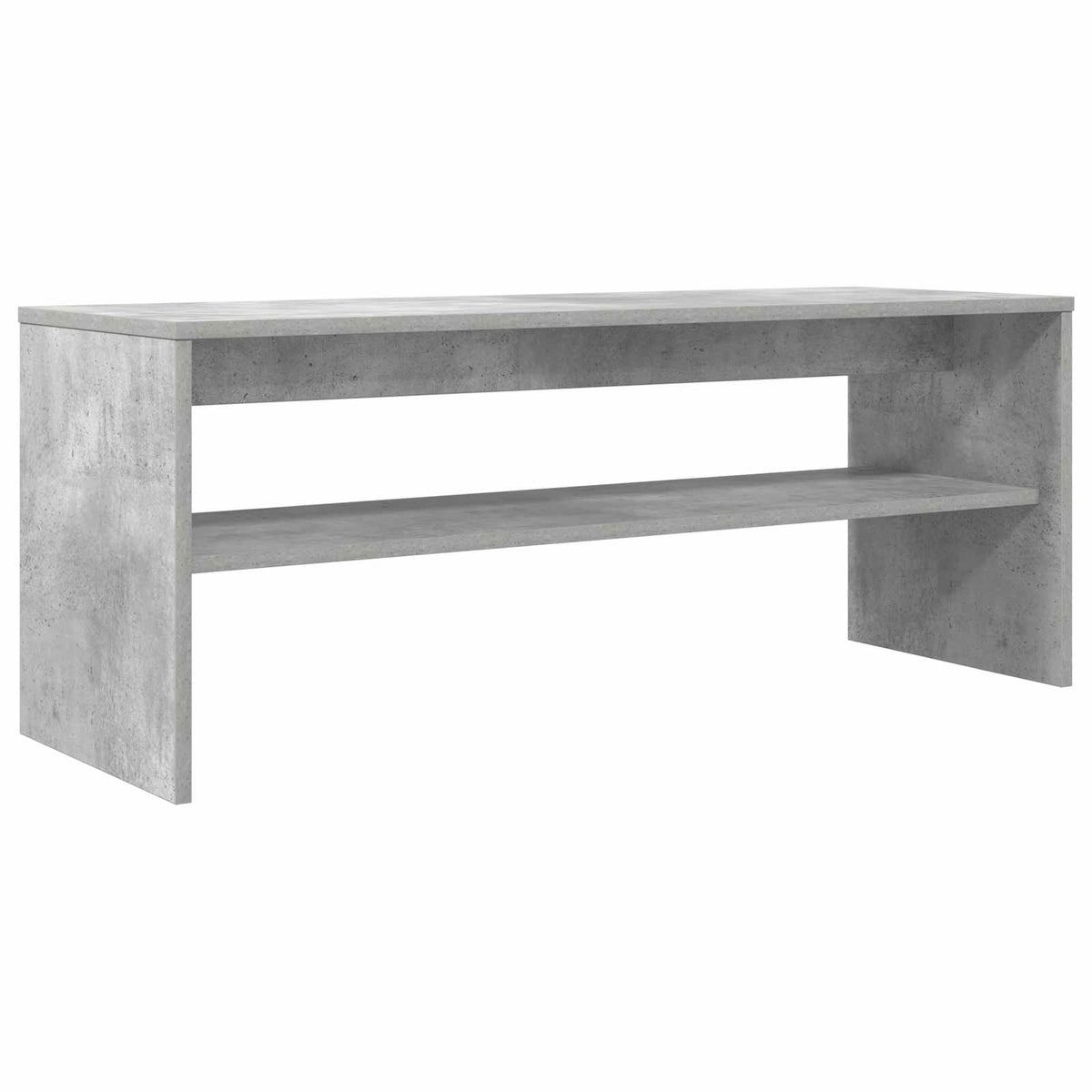 TV-skab 100 x 35 x 40 cm Beton Grå Konstrueret træ