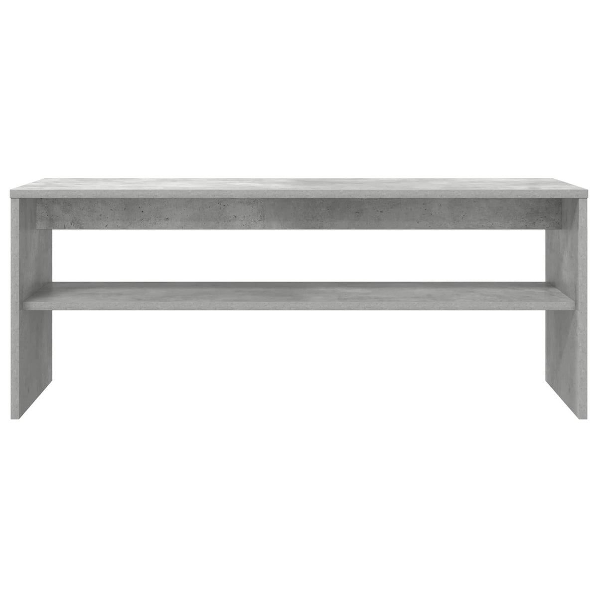 TV-skab 100 x 35 x 40 cm Beton Grå Konstrueret træ
