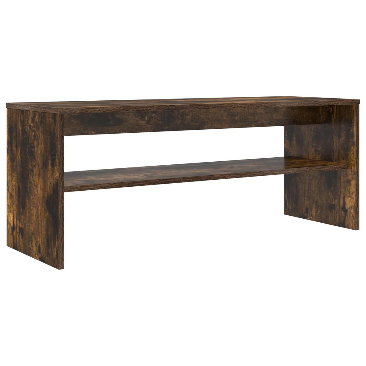 TV-skab 100 x 35 x 40 cm Røget eg Konstrueret træ