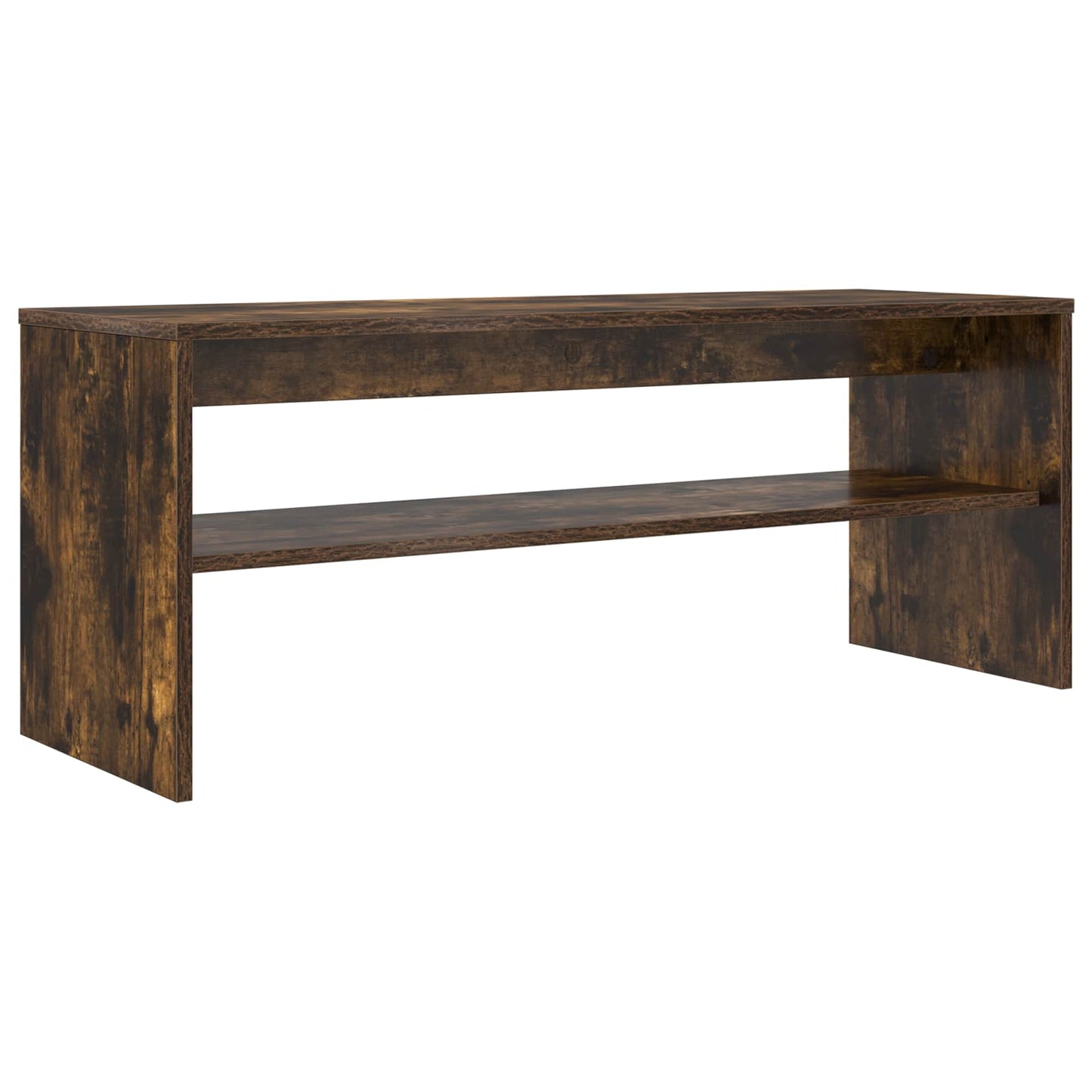 TV-skab 100 x 35 x 40 cm Røget eg Konstrueret træ