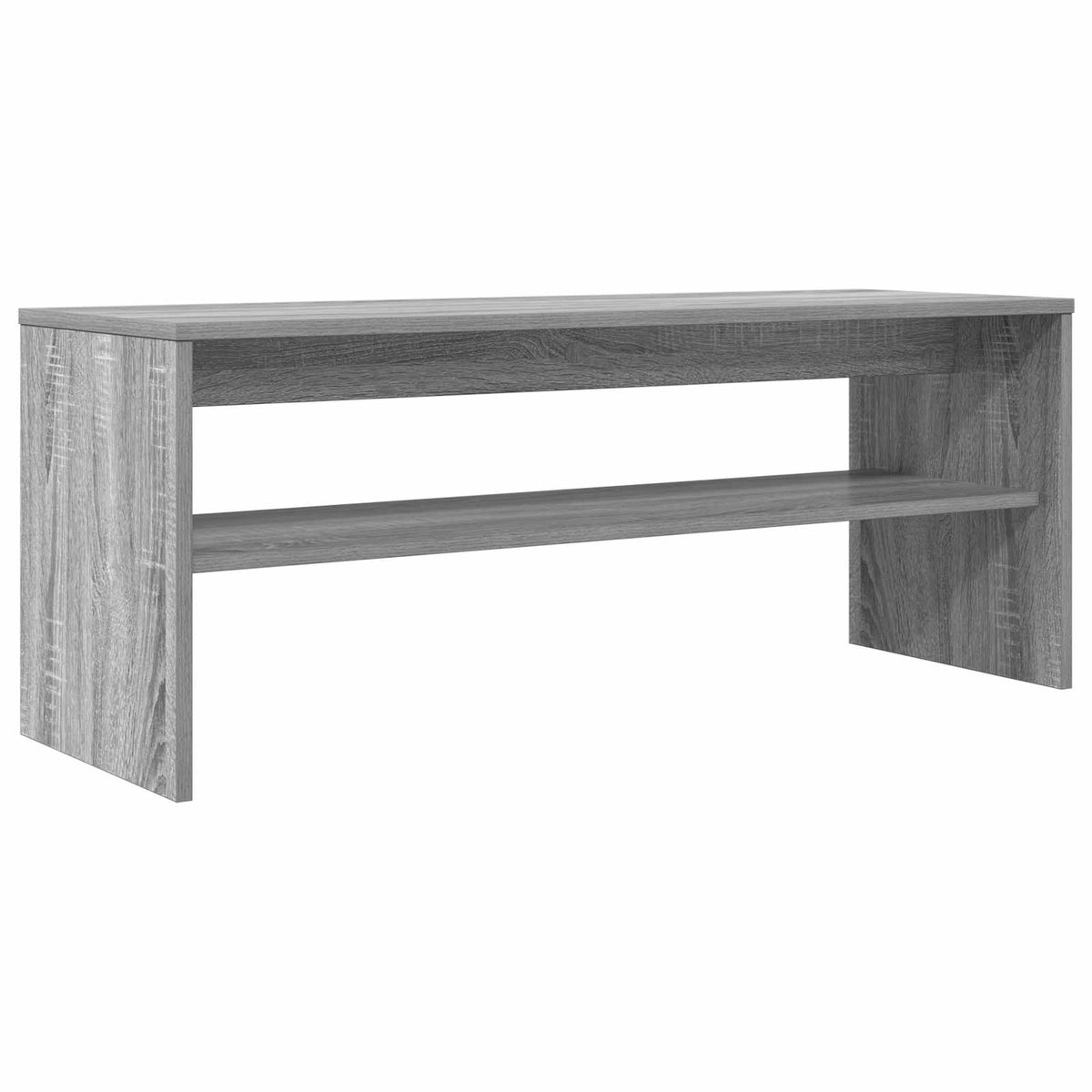 TV-skab 100 x 35 x 40 cm Grå Sonoma Konstrueret træ