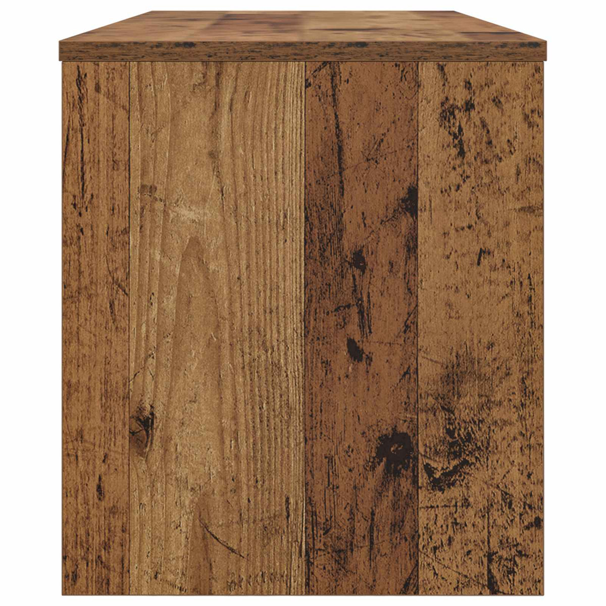 TV-skab 100 x 35 x 40 cm Gammelt træ Konstrueret træ