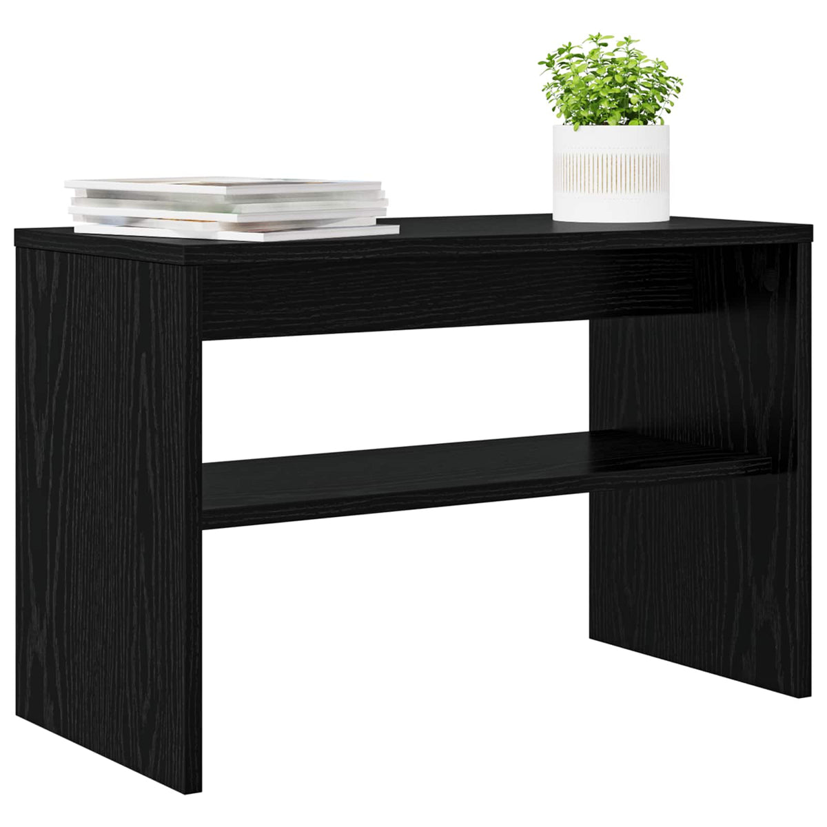 TV-skab 60 x 30 x 40 cm Sort eg Konstrueret træ
