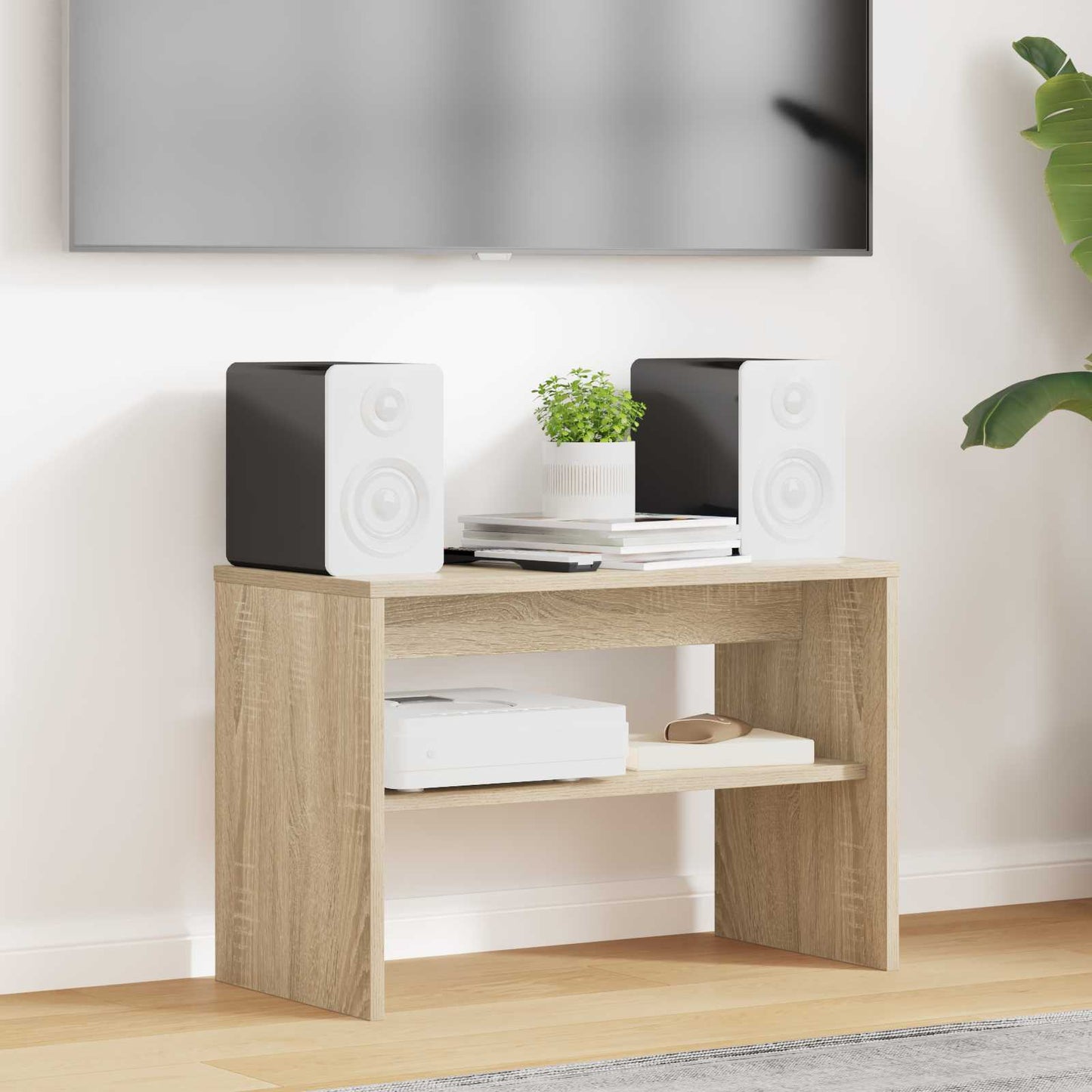 TV-skab 60 x 30 x 40 cm Sonoma eg Konstrueret træ
