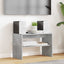 TV-skab 60 x 30 x 40 cm Beton Grå Konstrueret træ