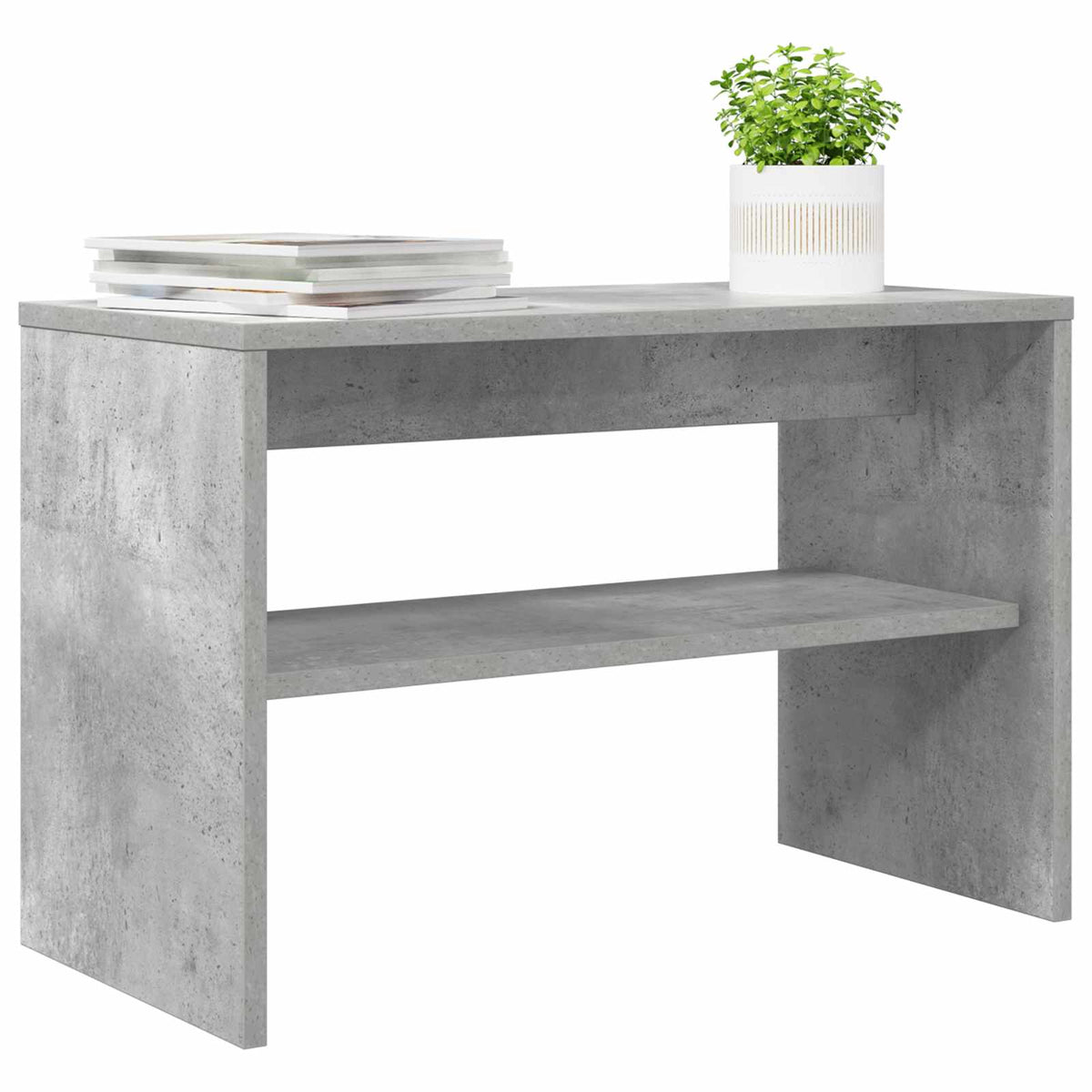 TV-skab 60 x 30 x 40 cm Beton Grå Konstrueret træ