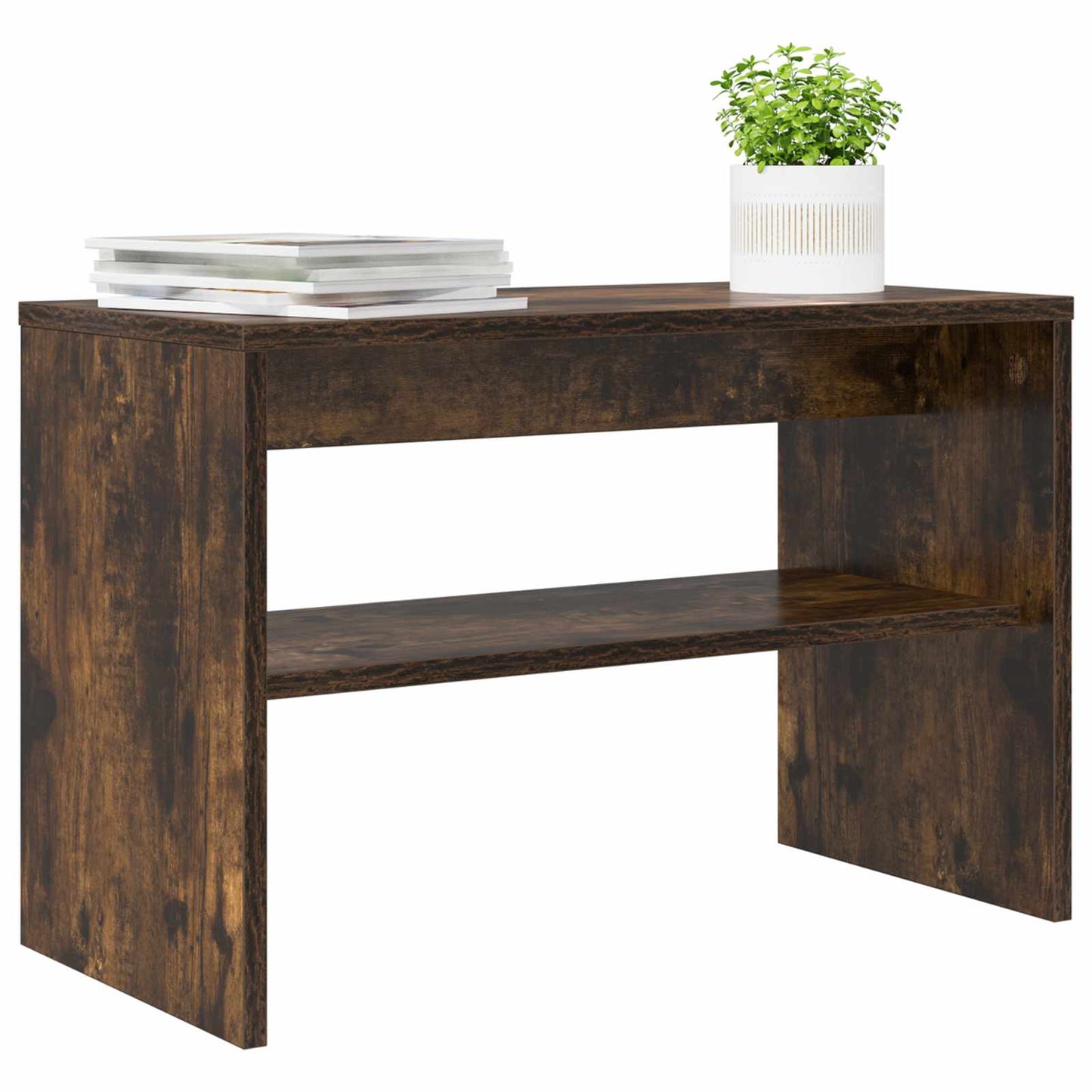TV-skab 60 x 30 x 40 cm Røget eg Konstrueret træ