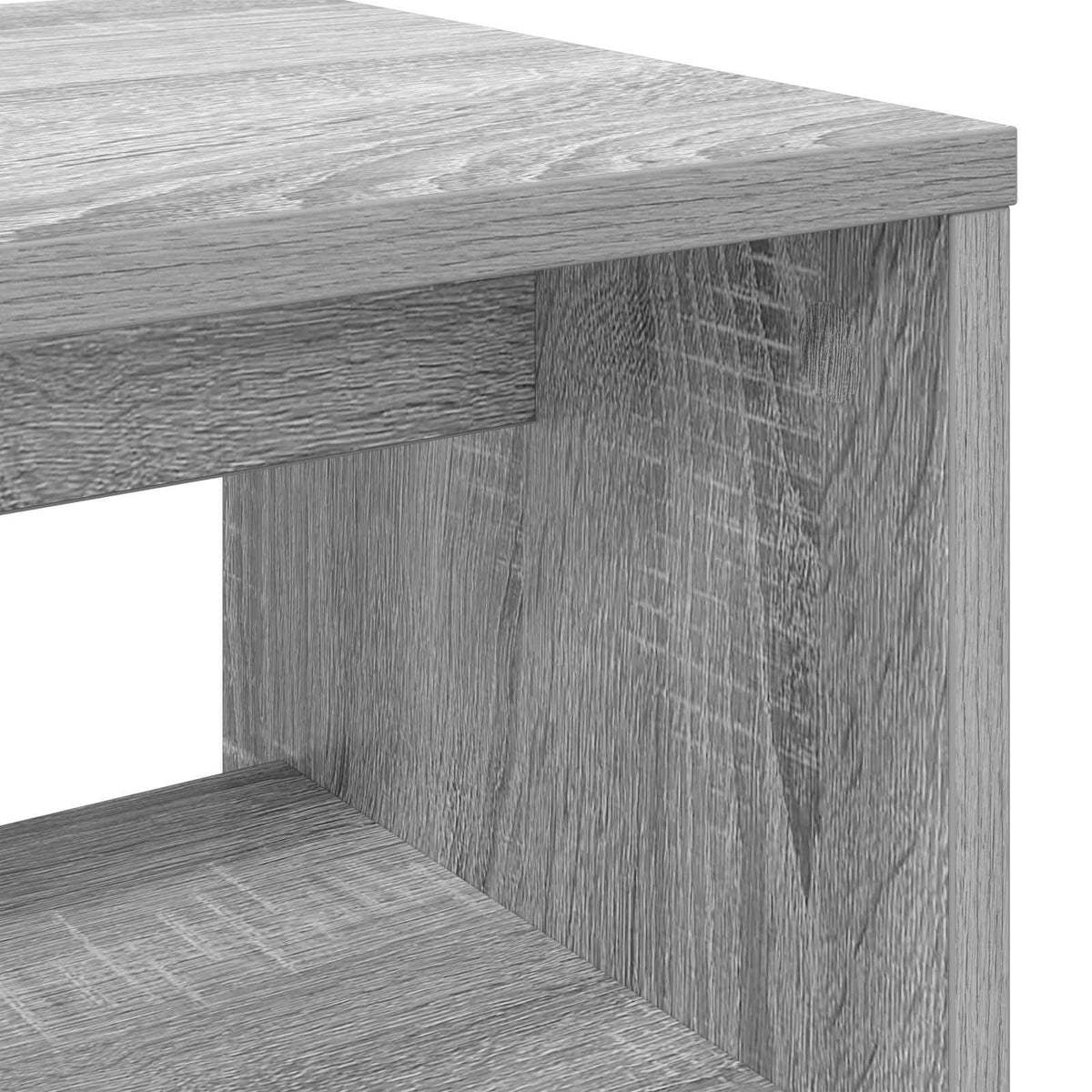 TV-skab 60 x 30 x 40 cm Grå Sonoma Konstrueret træ