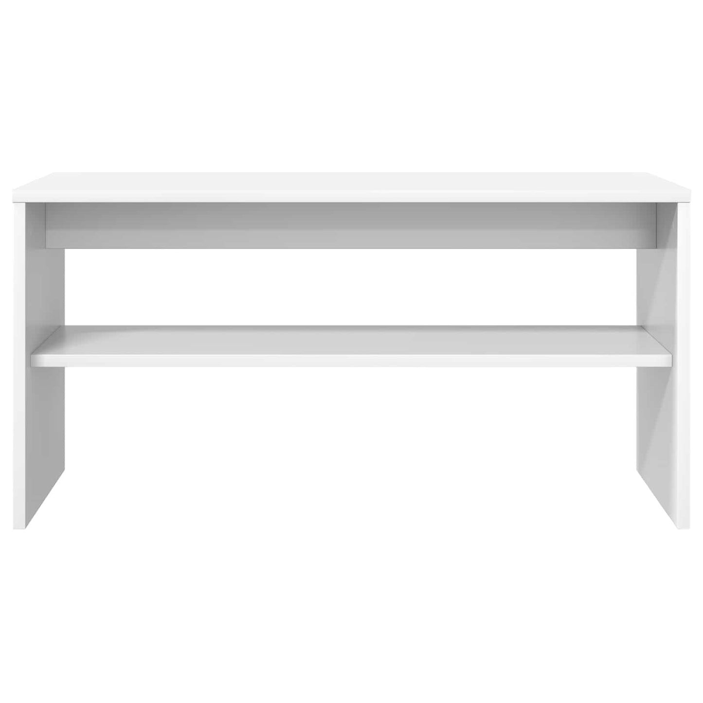 TV-skab 80 x 30 x 40 cm Hvid Konstrueret træ