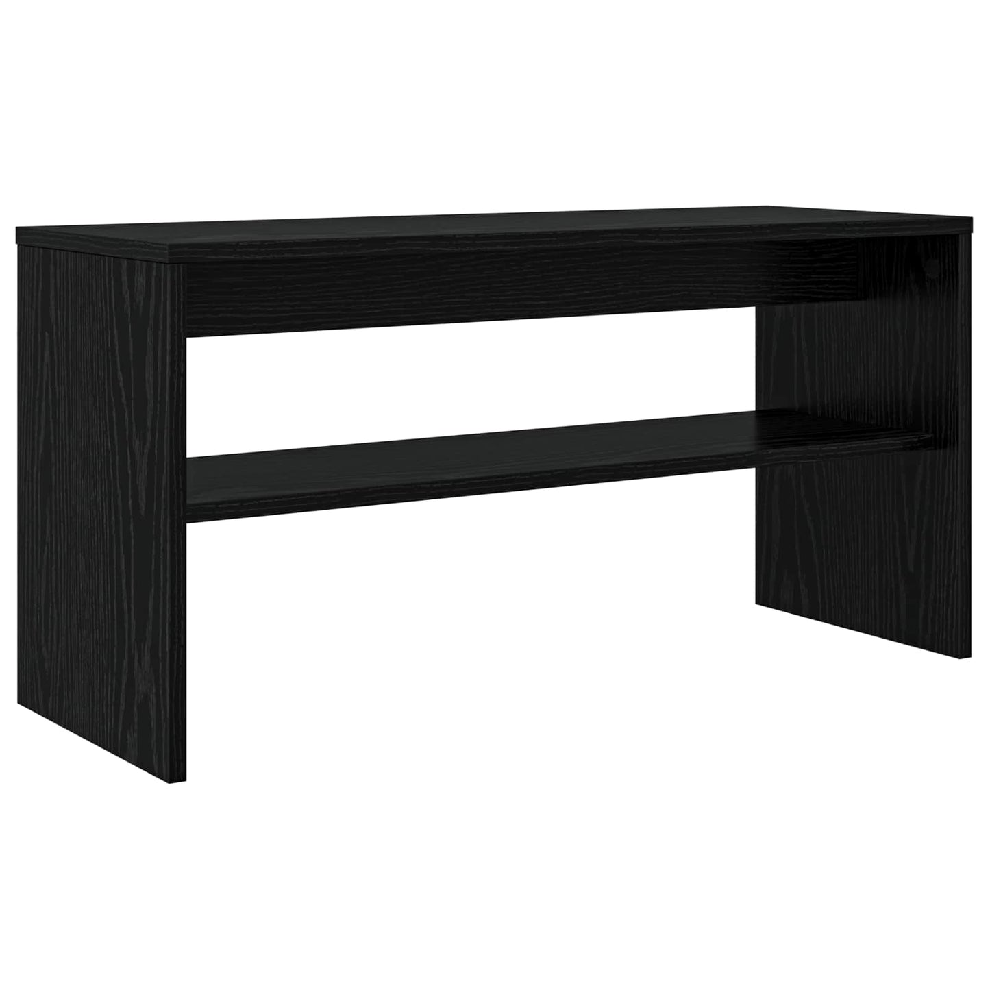 TV-skab 80 x 30 x 40 cm Sort eg Konstrueret træ