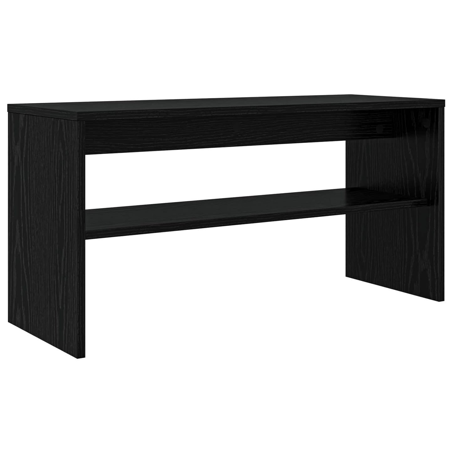 TV-skab 80 x 30 x 40 cm Sort eg Konstrueret træ